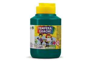 TEMPERA GUACHE ACRILEX PT 250ML VERDE