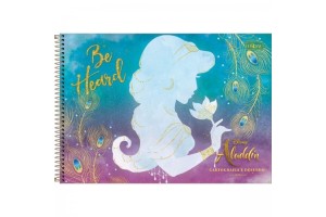 CADERNO ESPIRAL TILIBRA CD CARTOGAFIA 80 FHS ALADDIN