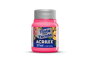TINTA PARA TECIDO ACRILEX 37 ML PINK