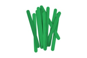 PALITO DE SORVETE COM 50 UNI VERDE KAZ