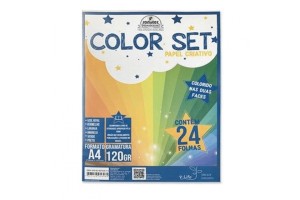 PAPEL CRIATIVO ROMITEC COLOR SET A4 120