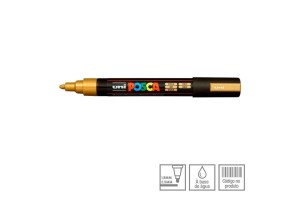 CANETA UNI POSCA PC-5M OURO
